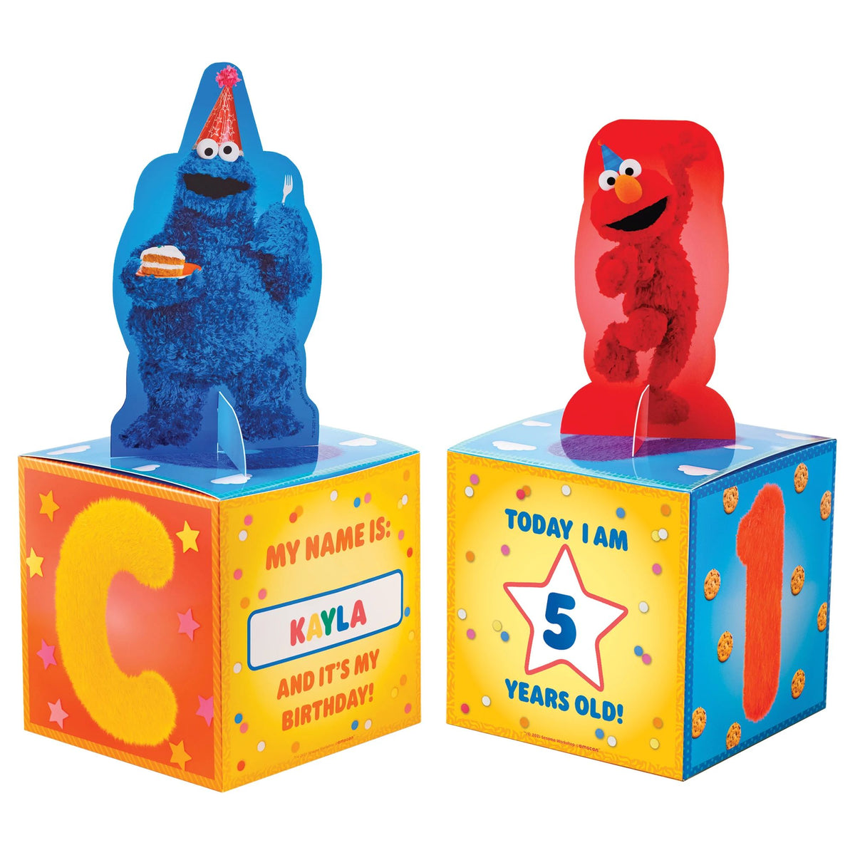 Sesame Street Centerpiece Decoration Kit, 12-inch, 2-pk - Case of 30