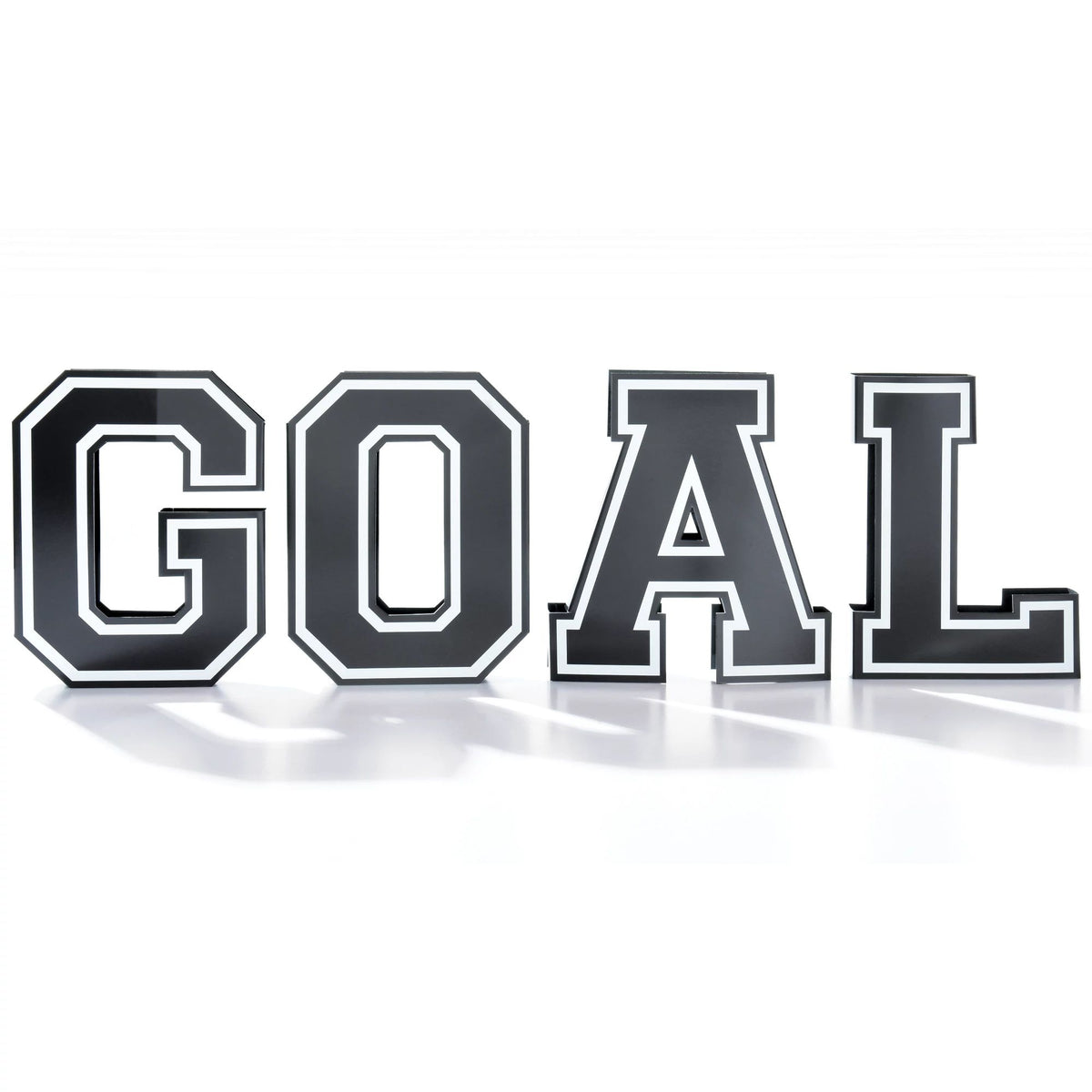 Soccer GOAL Centerpiece Board - 4-ct - Pack of 6