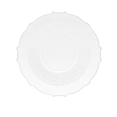 12 Oz. Clear/Silver Petal Bowls | 120 Count