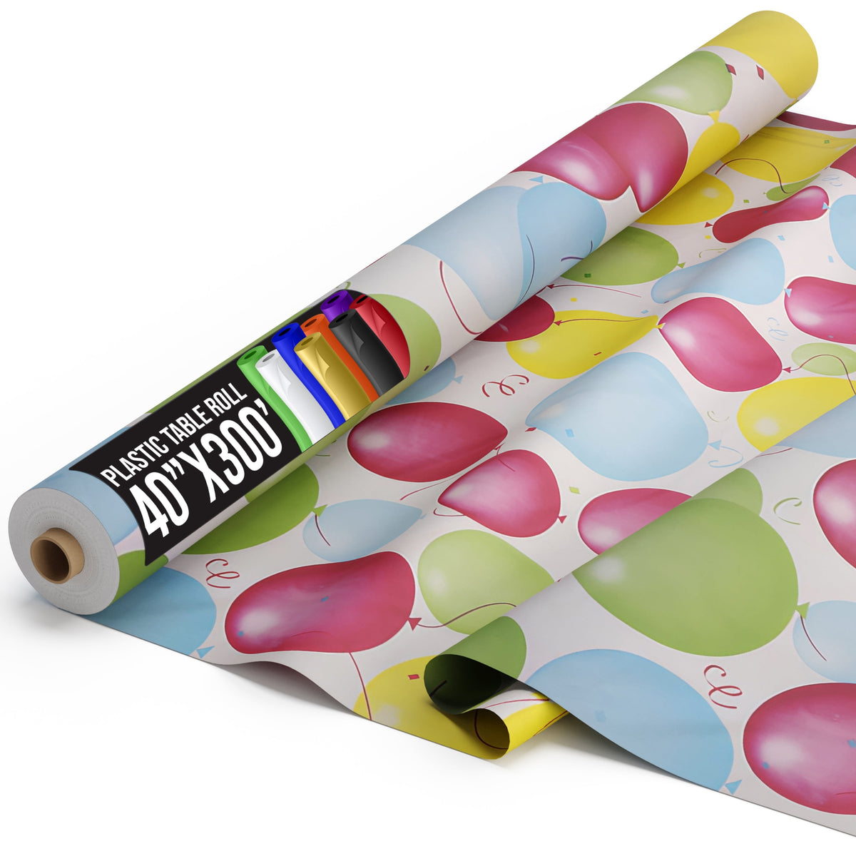 40 In. x 300 Ft. Balloon Print Table Roll