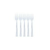 Exquisite Clear plastic Tasting Forks | 100 Count