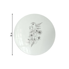 10 In. Dandelion Bloom Design Plastic Plates | 120 Count