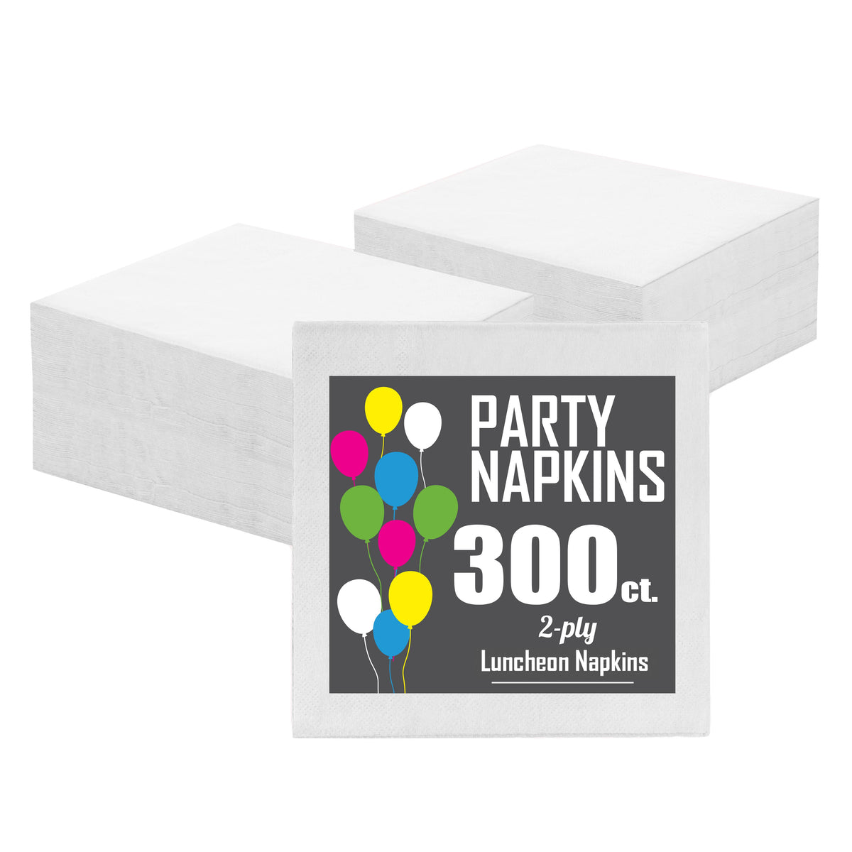 White Dinner Napkins | 300 Count