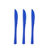 Heavy Duty Dark Blue Plastic Knives | 1200 Count - Yom Tov Settings