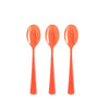 Heavy Duty Orange Plastic Spoons | 1200 Count - Yom Tov Settings