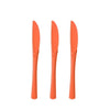 Heavy Duty Orange Plastic Knives | 1200 Count - Yom Tov Settings