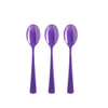 Heavy Duty Purple Plastic Spoons | 1200 Count - Yom Tov Settings