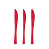 Heavy Duty Red Plastic Knives | 1200 Count - Yom Tov Settings