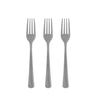 Load image into Gallery viewer, Heavy Duty Silver Plastic Forks | 1200 Count - Yom Tov Settings