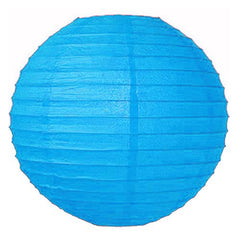 10 In. Turquoise Paper Lantern | 4 Count