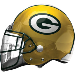 Green Bay Packers Helmet Super Shape Mylar Balloon, 21-inch - Pack of 2