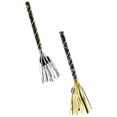 Metallic Fringed Blowouts, 8-ct - Pack of 12