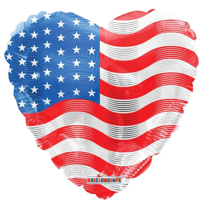 USA Heart Balloon | 6 Count