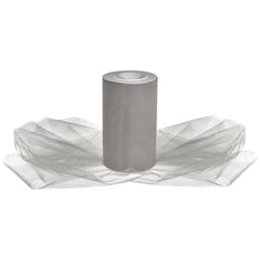 Elegant Silver Tulle Spool for Weddings | Case of 72