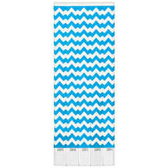 Chevron Waterproof Wristbands, 10-inch, 500-ct - Case of 10