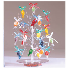 Clear Plastic Money Tree - 12.25-Inch Party Display - Case of 36