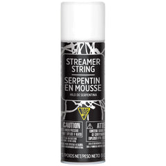 White Streamer String Spray, 3-ounce Can - Pack of 12