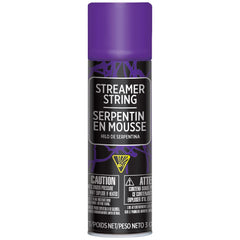 Aerosol Streamer String Spray, Assorted Colors, 3-oz - Case of 48