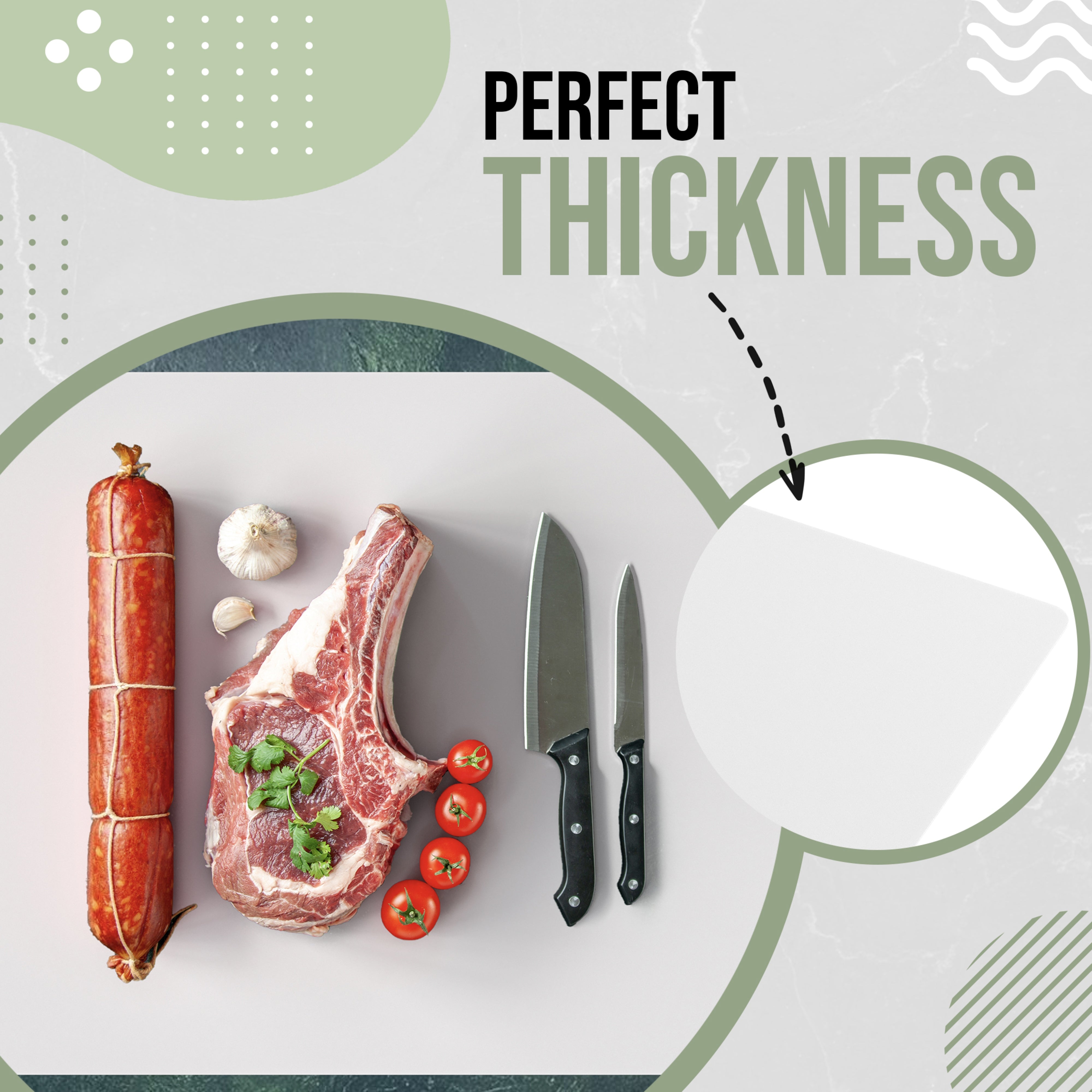 18 In. x 24 In. White Disposable Cutting Boards | 50 Count