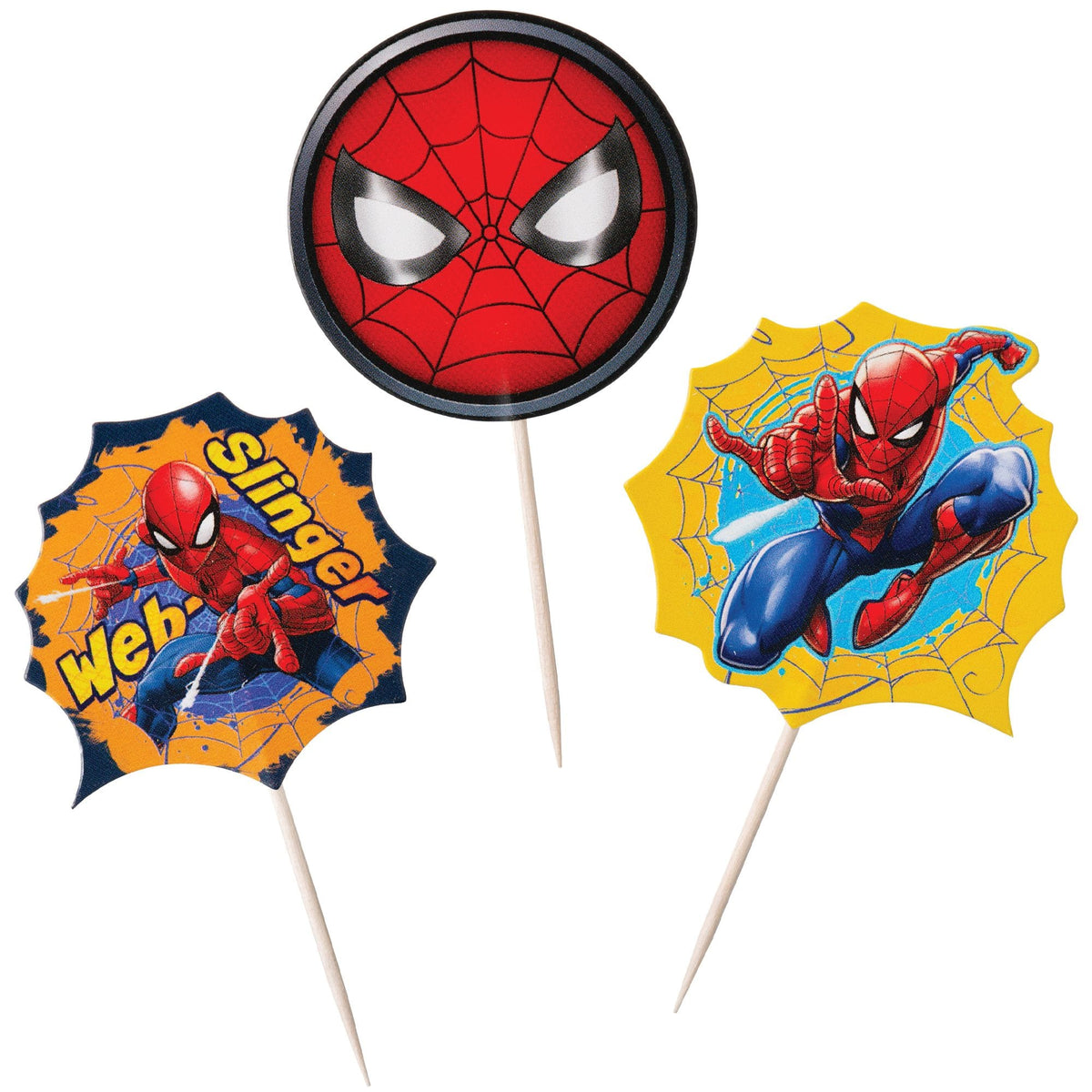 Spider-Man Cake Decorating Picks, 24-ct - Case of 72
