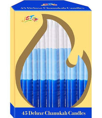 Hanukkah Blue Candles, 45-pk