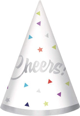 Mini Here's to Your Birthday Party Hats, 12-pk - Pack of 12