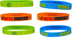 Jurassic World Rubber Bracelet Wristbands, One Size, 6-pk - Pack of 6