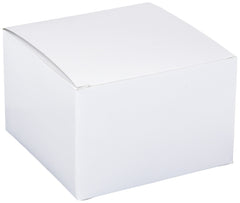 Elegant White Gift Box - 6x6x4 - Case of 72