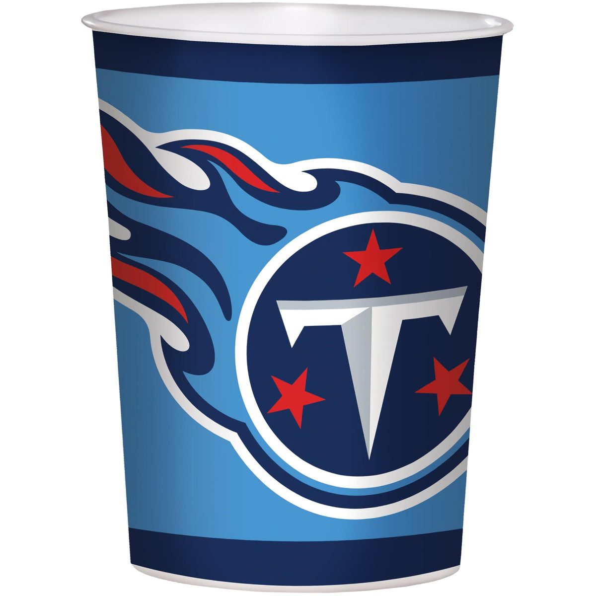 Tennessee Titans NFL Party Plastic Cups - Pack of 12