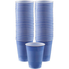 Pastel Blue 18 oz. High-Capacity Plastic Cups, 50-pk - Pack of 6
