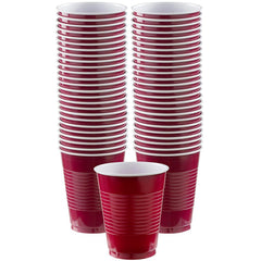 Berry 18oz High-Capacity Solid Plastic Cups, 50-pk - Case of 20