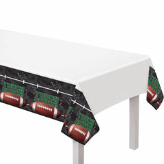 Touchdown Plastic Table Cover 54 x 84 - Pack of 6