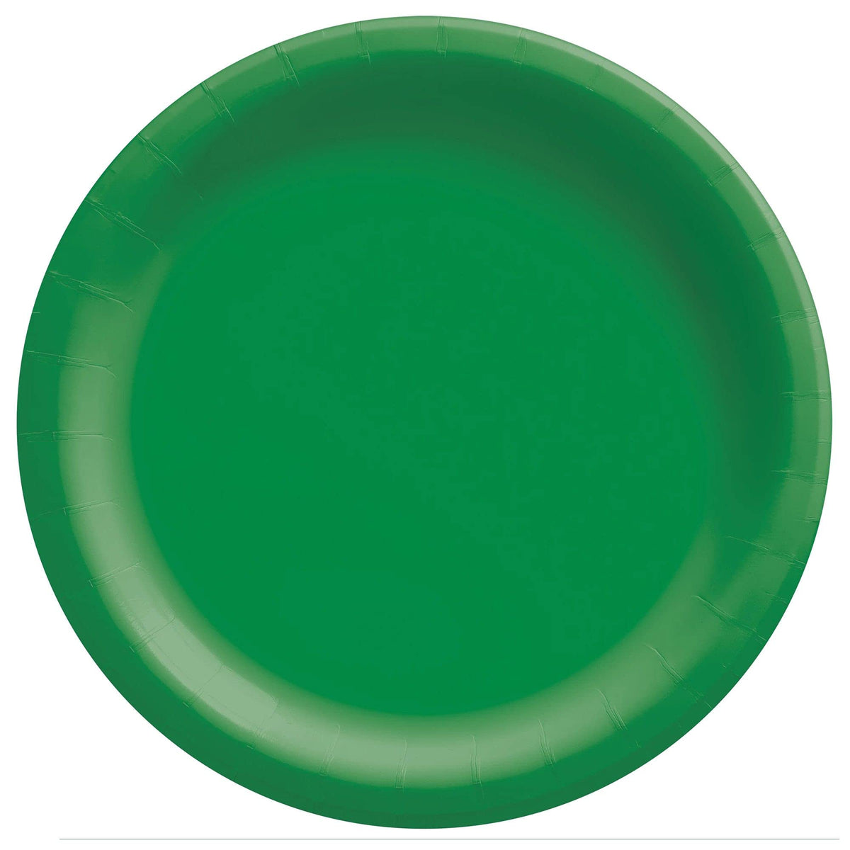 Festive Green 10-inch Paper Dinner Plates, 20-ct - Pack of 6