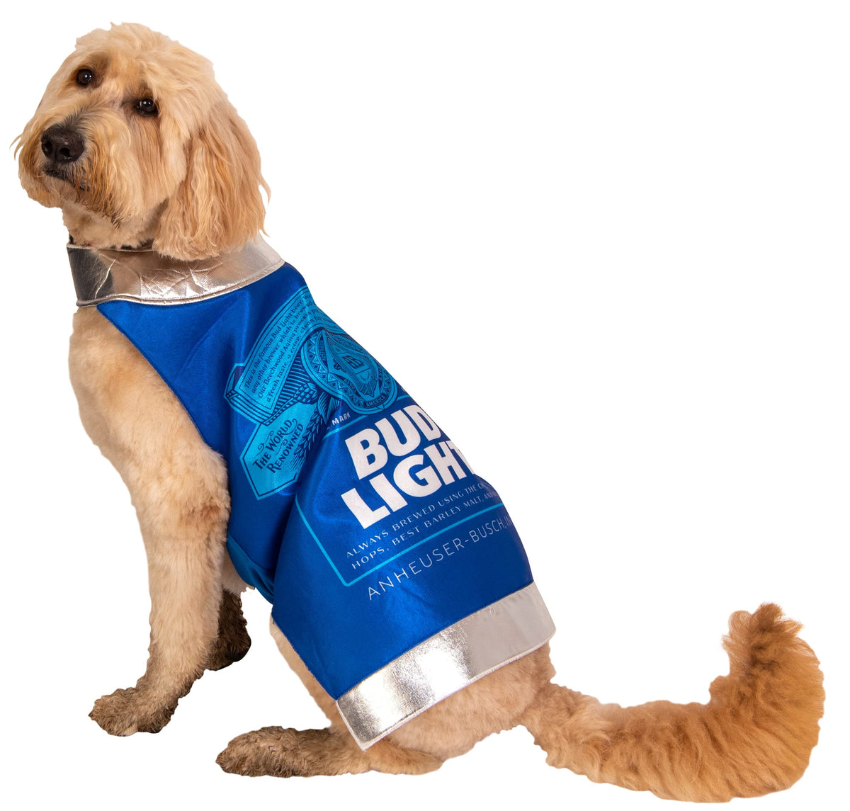 Bud Light Dog Costume XS/S - Pet Outfit - Pack of 4