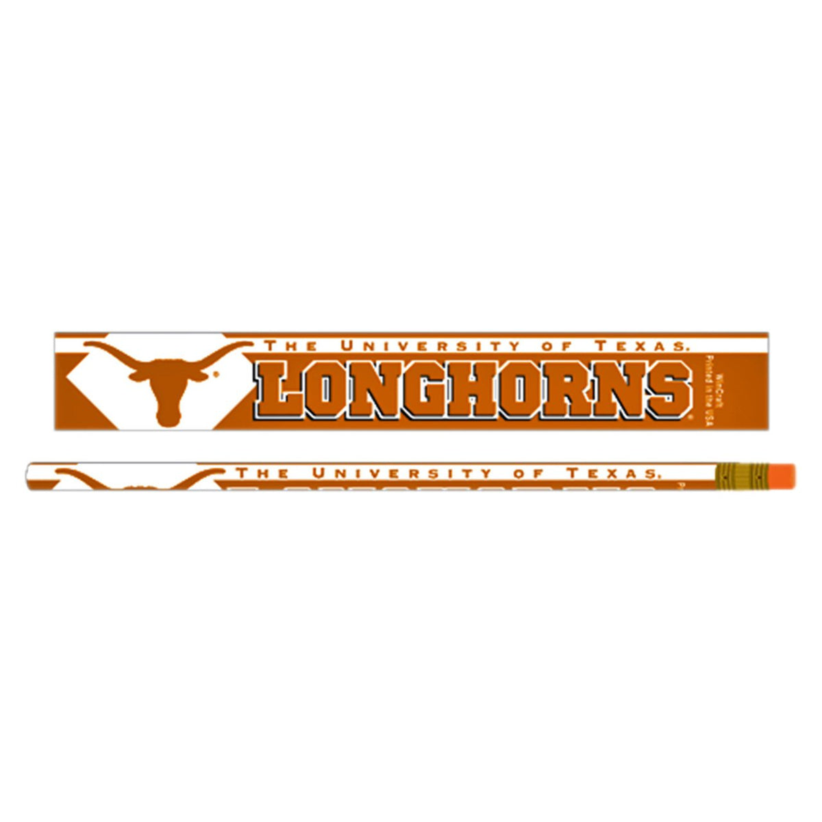 University of Texas Pencil Pack - Set of 6 - Pack of 2