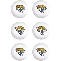 Jacksonville Jaguars Ping Pong Ball Set - 6 Pack - Pack of 2
