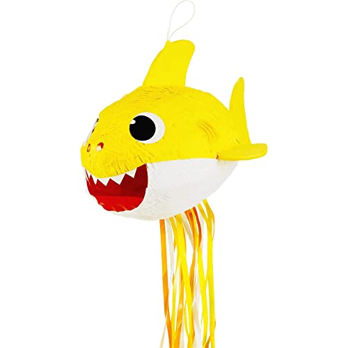 3D Baby Shark Pinata for Kids' Birthday Parties - Case of 4