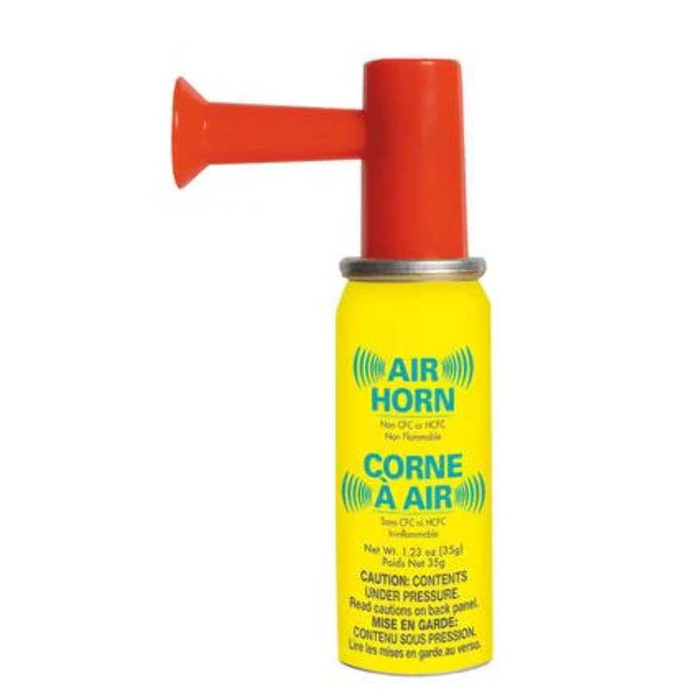 Compact Sports Air Horn - 1.23oz - Pack of 12