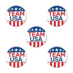 Team USA Party Button Pack - Set of 5 - Case of 12