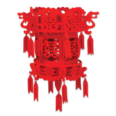 18-inch Chinese Palace Felt Lantern for Lunar New Year - Case of 48