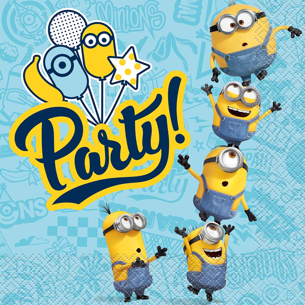 Minions 2 Lunch Napkins - 16 Count - Case of 72