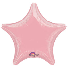 New Pink Star Foil Balloon - 19 Inches - Pack of 5