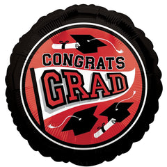 Be True School Colors Graduation Foil Balloon - Case of 100