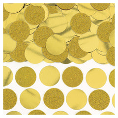 Sparkling Gold Glitter Confetti - 2.25 OZ | 12 Pack