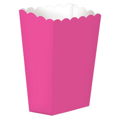 Mini Metallic Popcorn Treat Boxes, Assorted, 5.25 inch, 5-ct - Pack of 24
