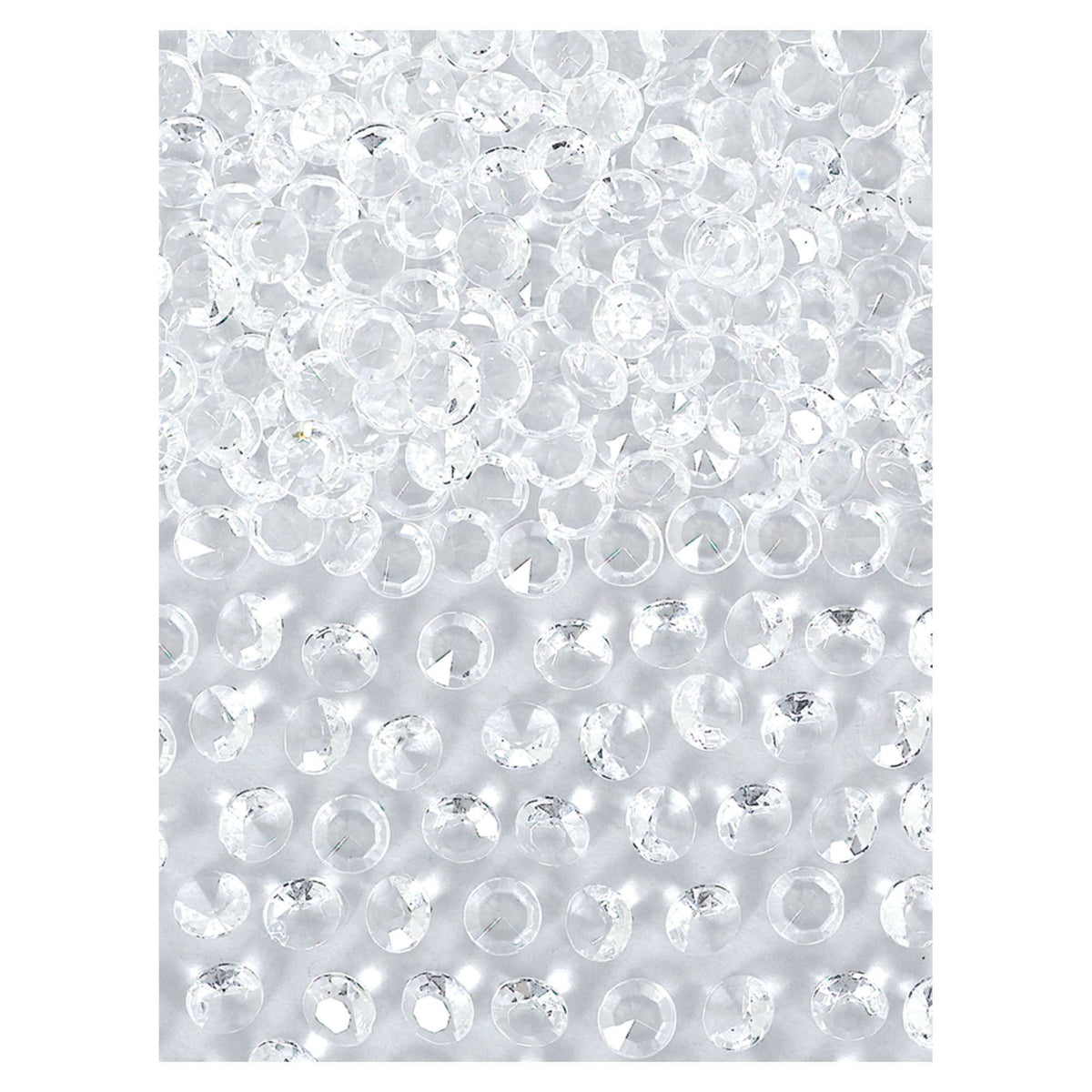 Diamond Mini Confetti Table Scatter Decoration, Clear, 1-oz | Case of 288