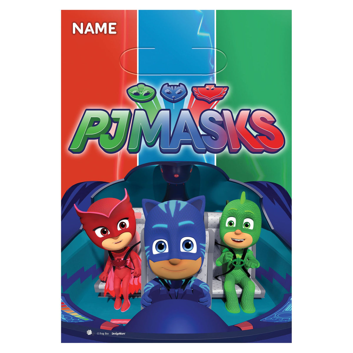 PJ Masks Paper Gift Bags, 8-inch, 8-pk - Pack of 6