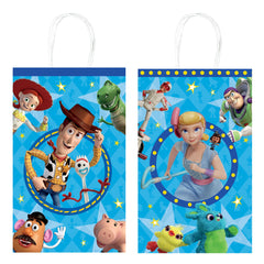 Disney Toy Story Kraft Gift Bags, Blue, 8-inch, 8-ct - Case of 60