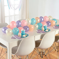 Latex Balloon Table Runner Structure Kit, Clear, 6-ft, for Birthday