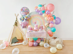 Latex Balloon Garland Arch Kit, Pink/Blue/Orange